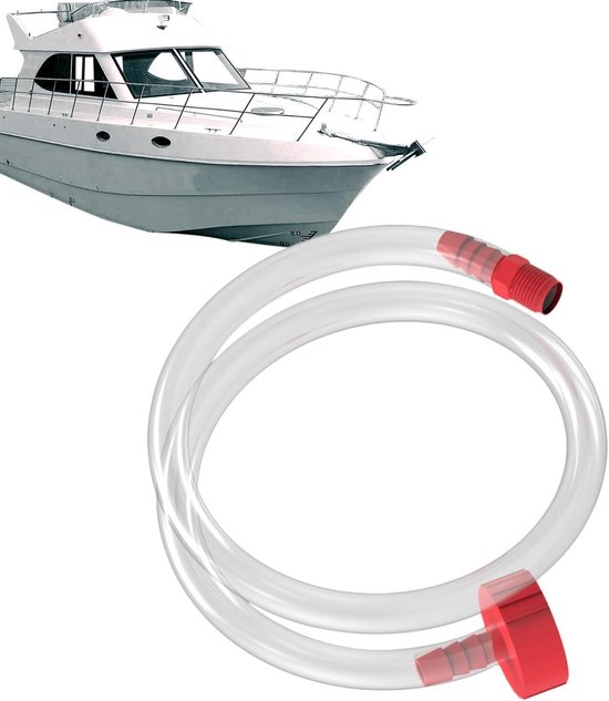 Hydraulisch Stuur Systeem - Ontluchtingsset Olievulslang - Bootonderhoud - Lekvrije Maritieme Onderdelen - 16 x 15 x 3 cm - Rood