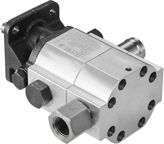 Hydraulische Houtkloofpomp, 13 Gpm, 2-Traps 3000 Psi, 1" Inlaat 1/2" Npt Uitlaat, 3600 Rpm Aluminium Tandwielpomp, Geschikt voor Houtkloofmachines met Compacte Motoren en Sneeuwploegen