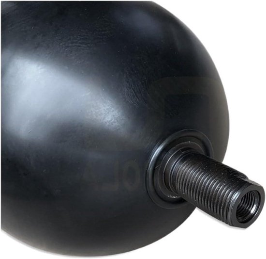 Hydraulische reparatieset - Luchtzak ventiel - Schade herstellen - NBR rubber - 63 liter - Zwart