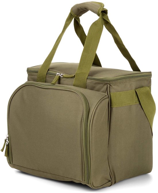 Ibenzoa® Complete Outdoor Picknickset met Geïsoleerde Koeltas voor Vier Personen, Ideaal voor Natuuruitstapjes