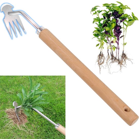 Ibenzoa® Tuingereedschap voor Efficiënt Onkruidverwijderen en Grondbewerking van Ibenzoa