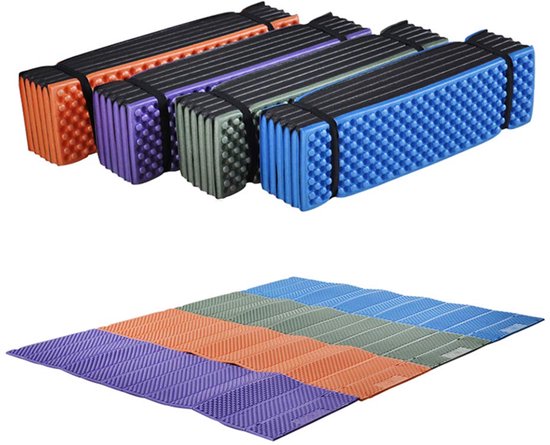 Ibenzoa® Ultralichte Opvouwbare Campingmat voor Outdoor Avonturen, Picknicks en Yoga Sessies van Ibenzoa