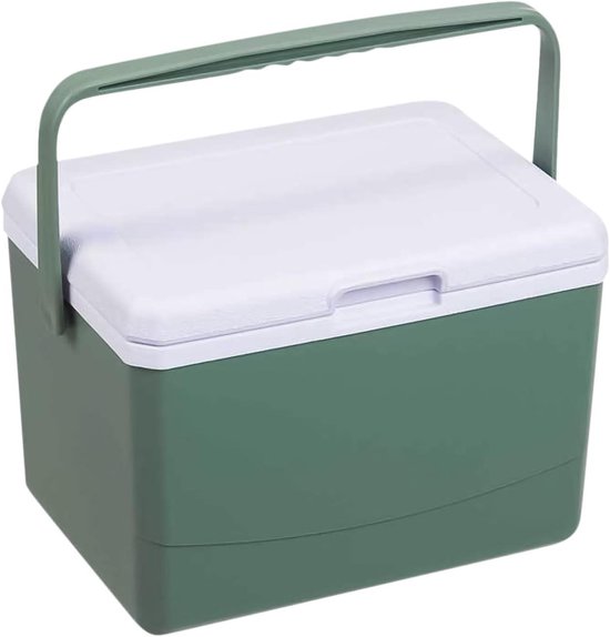 Ice Box Cooler - Heavy Duty Ice Box, Draagbare Koeler Ijs, 5 l Draagbare Ijskistbox, Draagbare Koelkast Auto Koelkast Vriezer, Multifunctionele Draagbare Camping Koeler Voor Buiten Reizen Picknick van Merkloos