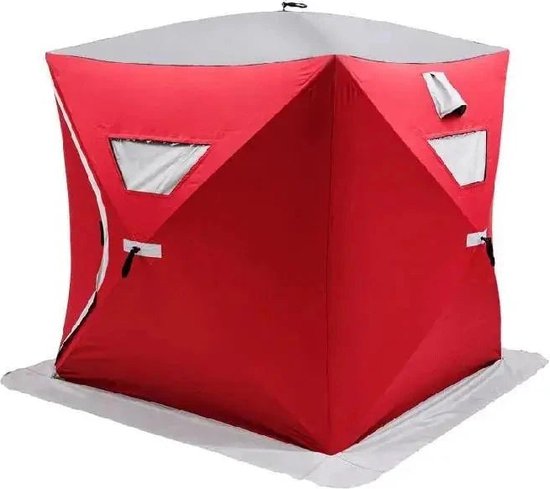 Ice Fishing Shelter - Portable - Pop Up - Easy to Set Up - Waterproof and Windproof Tent - For Winter Camping