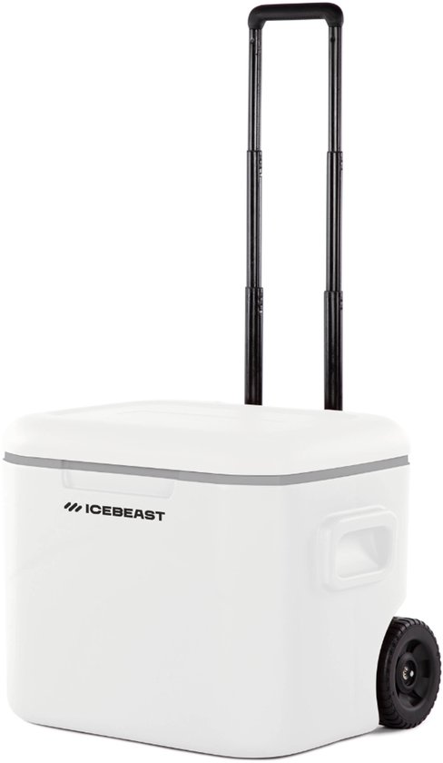 Icebeast Marine 57L Koelbox op Wielen Wit