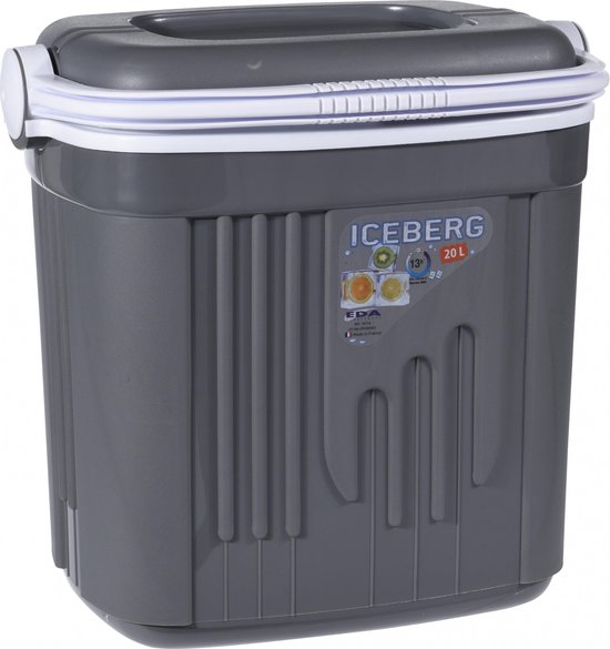 ICEBERG Eda Koelbox grijs - 20 liter van ICEBERG