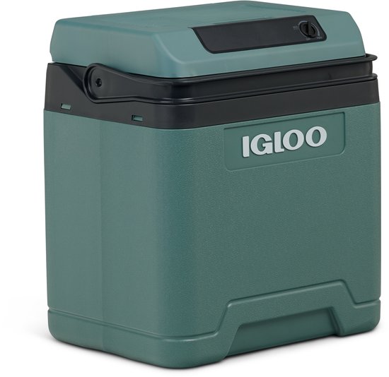 Igloo E27 Koelbox - 27L - AC- en DC-aansluitingen - 20°C Onder de Omgevingstemperatuur - Eco - Groen