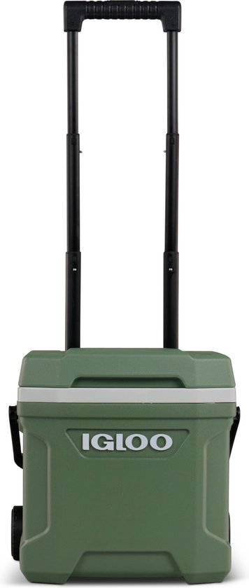 Igloo Ecocool 16 Roller passieve koelbox - 15L - Wielen - Groen van Igloo
