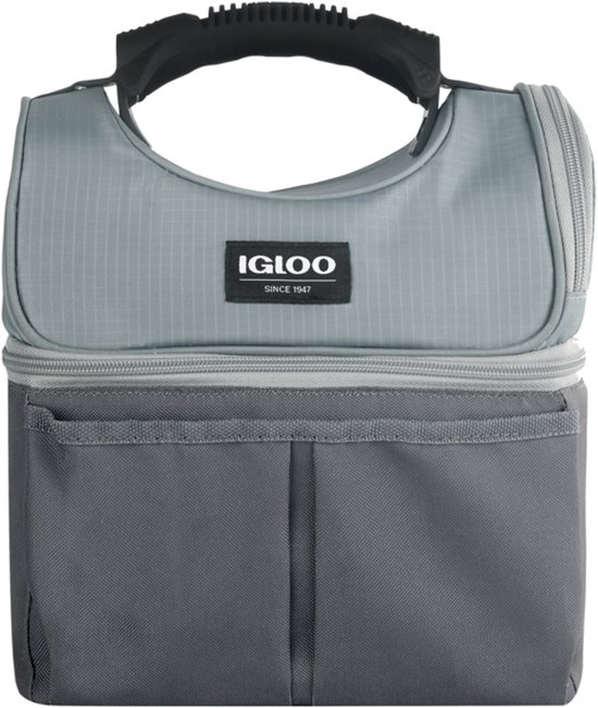 Igloo - Gripper 22 Koeltas – Castle Rock (Grijs) - koeltas voor onderweg, lunch, picknick