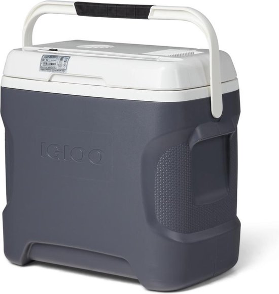 Igloo Iceless 28 - Elektrische koelbox (kan zowel koelen als verwarmen) - 26 Liter - Grijs van Merkloos