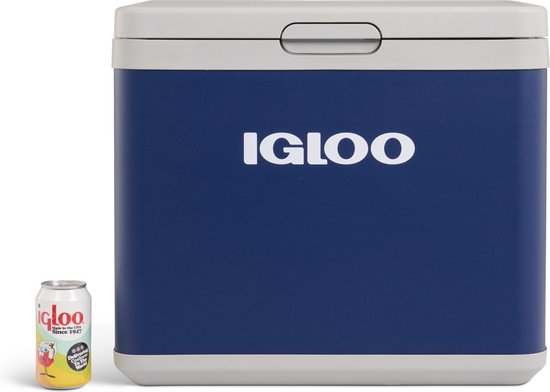 Igloo -IH45 - Compressor & Thermo elektrische koelbox - 43L - 12/230v - Blauw - Alternatief voor de Mobicool MB40 van Igloo