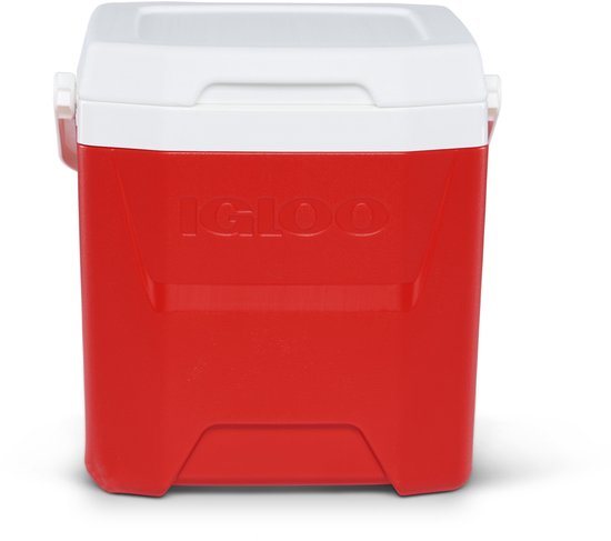Igloo - Laguna 12 - passieve koelbox voor werk of camping - 11 liter - kleur rood van Merkloos
