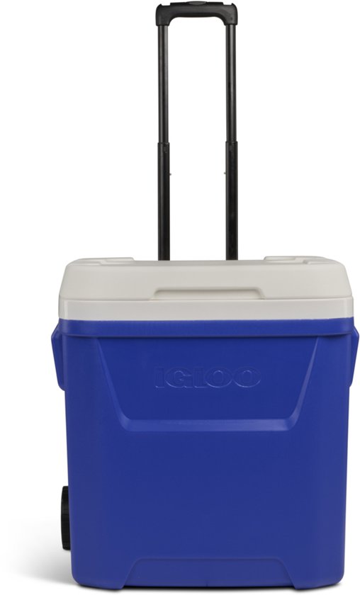 Igloo Laguna 60 Roller - Grote Koelbox op wielen - 56 Liter - Blauw van Merkloos