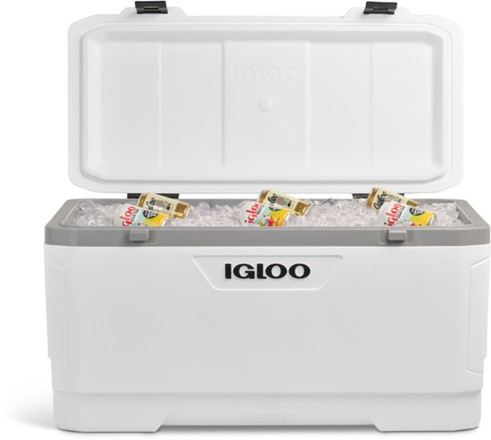 Igloo Marine Ultra 150QT XL Koelbox – Maximale Koelprestaties voor Watersport en Outdoor -142 liter - Wit