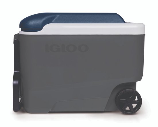 Igloo Maxcold 40 Roller - Middelgrote koelbox op wielen - 38 Liter – Grijs van Igloo