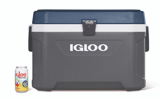 Igloo Maxcold 54 - Grote koelbox - 51 Liter – Grijs van Igloo