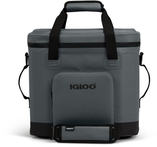 Igloo - Trailmate 36 - Koeltas – Ruime en Robuuste Soft Cooler voor Outdoor Gebruik - Grijs