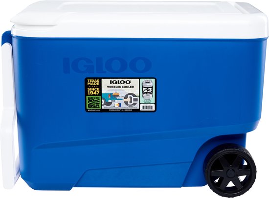 Igloo - Wheelie Cool 38 Roller - 36L Koelbox op Wielen met THERMECOOL™ Isolatie van Merkloos