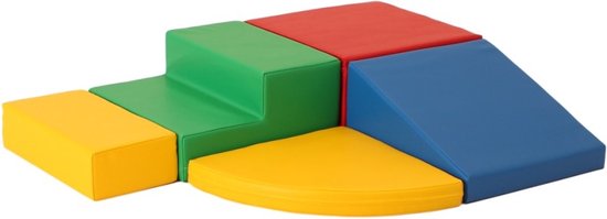 Iglu Foam blokken set - speelblokken - 5 delig - 20 cm hoog - primaire kleuren van Iglu