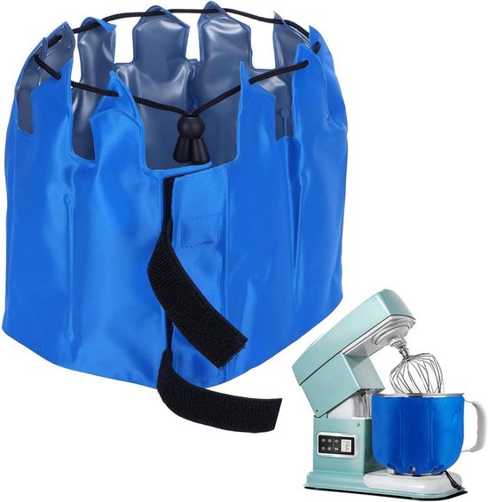 IJszak - Koeltas Gelpack - Dranken Koelen - Lekvrije Nylon Buitenkant - 7 liter - Blauw