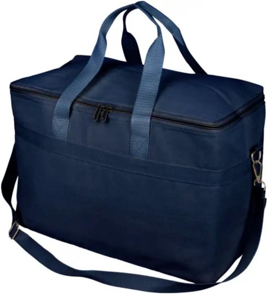 Impression Koeltas Luz - blauw - voor lunchpakket of drankjes - 23 ltr - 39 x 28 x 21 cm - draagband van Merkloos