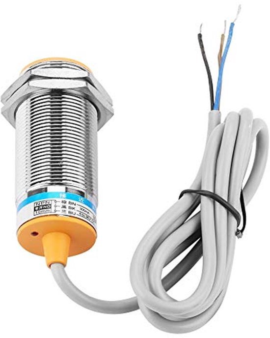 Inductieve Proximity Sensor, 10mm afstand 3-Wire DC NPN Normaal Open Inductieve Proximity Approach Sensor Schakelaar Detector LJ18A3-8-Z/BX Magnetische Proximity Sensor DC12-24V