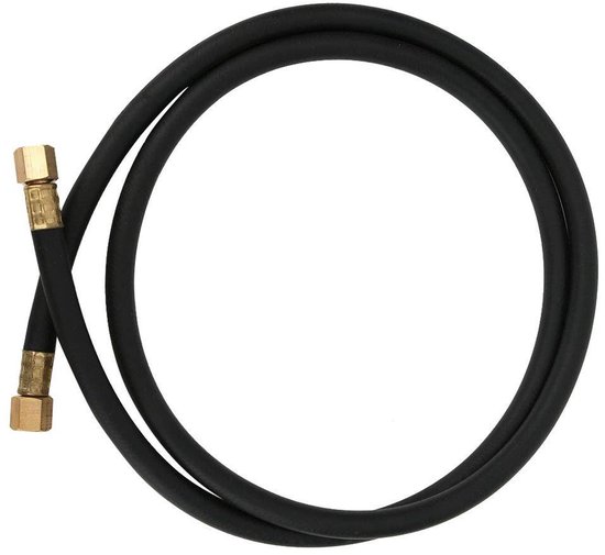 Inert Gasslang - Argon CO2-stikstof Persluchtslang met Laswartelmoer - Voor MIG- en TIG-lassers, Plasmasnijders en Industriële Werkzaamheden - 2m van Merkloos