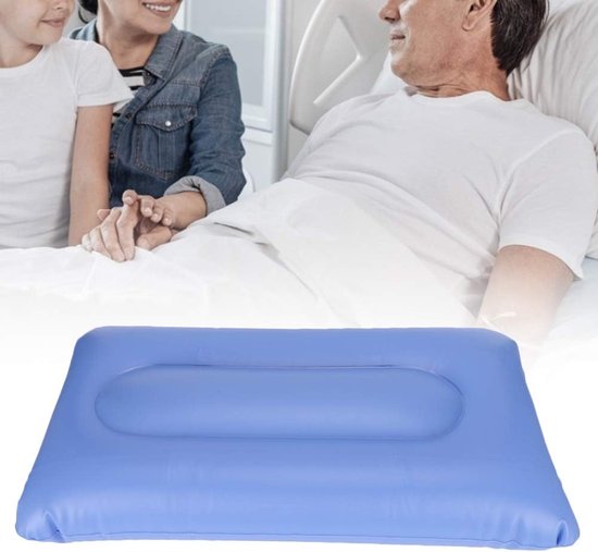 Inflatable Mattress - Air Pressure Reduction - Anti-Bedsores - Pain Relief Pillow for Elderly Care (55x32cm) van Medola