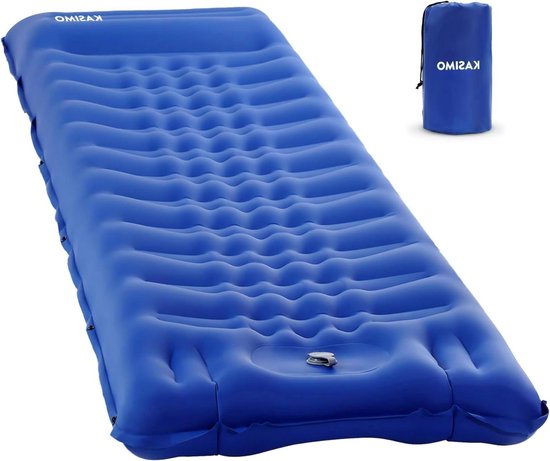 Inflatie Camping Slaapmat - Dikke 6 inch Ultralichte Slaapmat voor Camping - Met Ingebouwde Pomp & Kussen - Compact voor Backpacken, Wandelen, Reizen - Tent van Sleepingo