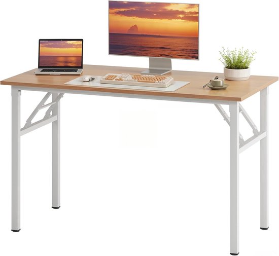 Inklapbaar Bureau 100x60 cm - Multifunctionele Klaptafel voor Thuis en Kantoor