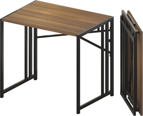 Inklapbaar Bureau 83 cm - Ruimtebesparend Schrijftafel voor Thuis en Camping