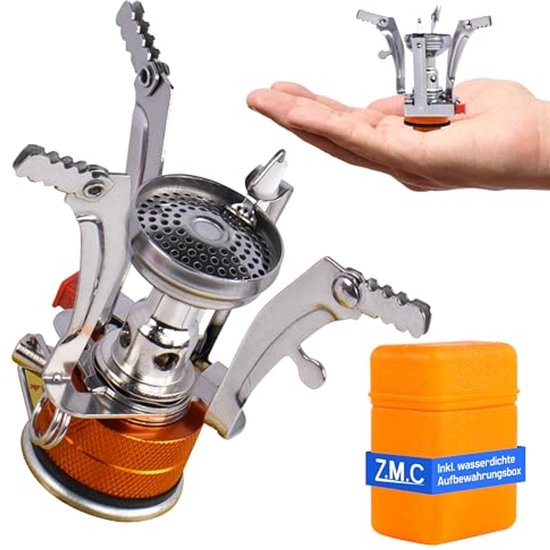 Inklapbaar campingkooktoestel 3200W - Mini gasfornuis voor outdooractiviteiten