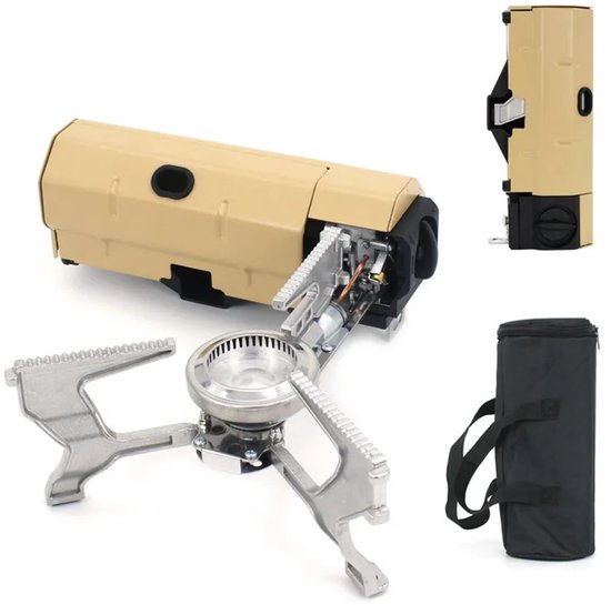 Inklapbare Draagbare KampeerKookplaat - Voor Indoor, Outdoor, Wandelen & Picknick van Merkloos