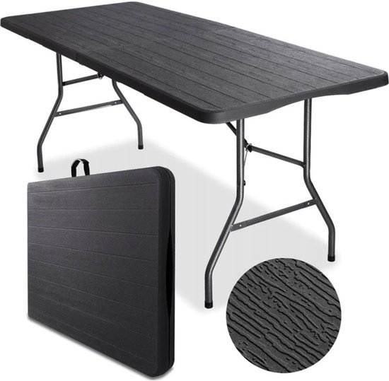 Inklapbare Tuintafel- Buffettafel voor Tuin, Terras en Balkon - Campingtafel