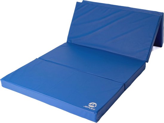 Inklapbare Zachte Vloermat en Turnmat - 200 x 100 x 8 cm - Draagbare Ruimtebesparende Fitness- en Yogamat van Cesarai