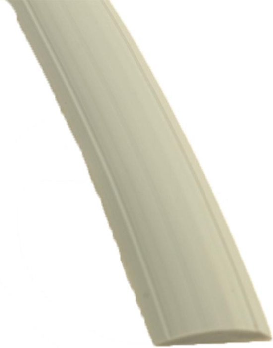 Inlegbies Lichtgrijs 12mm 10m van Tlmeningen