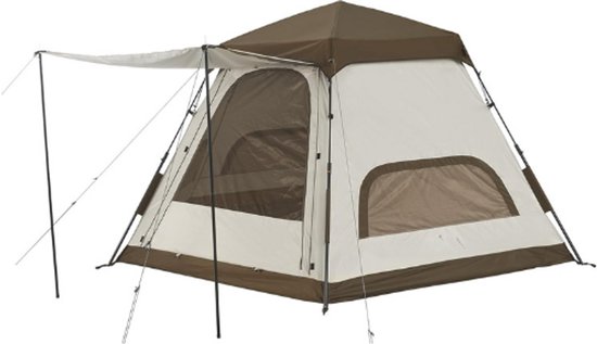 Instant Pop-Up Tent Voor 4 Personen – Automatische Kampeertent Met UV-Bescherming – Waterdicht En Winddicht – Snel Op Te Zetten Tent Voor Familie, Tuin En Outdoor Avonturen van Merkloos