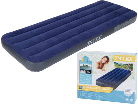 Intex 1-persoonsluchtbed 76 x 191 x 25 cm - Luchtbed