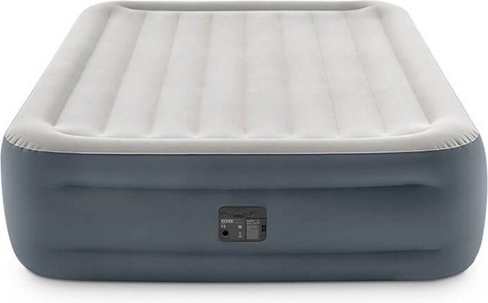 Intex 64126NP Queen Essential Rest 2-Persoons Luchtbed 152x203x46 cm Grijs van Intex