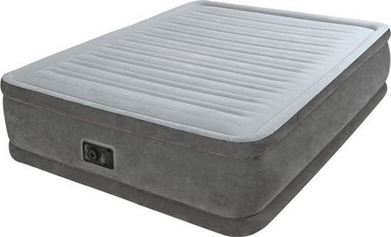 Intex 64414NP Comfort-Plush 2-Persoons Luchtbed 152x203x46 cm Grijs van Intex