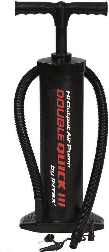 Intex 68615 Double Quick III Handpomp 3,3L 48 cm - Speelgoed - Luchtpompen/Balpompen van Intex