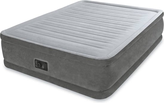 Intex Comfort Pluche Luchtbed 152x203x46 cm PVC wit 64414 van Merkloos