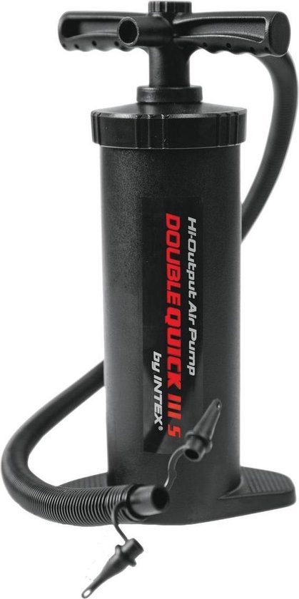 Intex Double lll S Quick Hand Pomp - Luchtpomp -  +/- 37 cm - Zwart van Intex