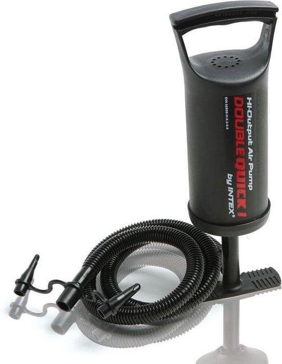 Intex handpomp Double Quick I zwart 29cm van Intex