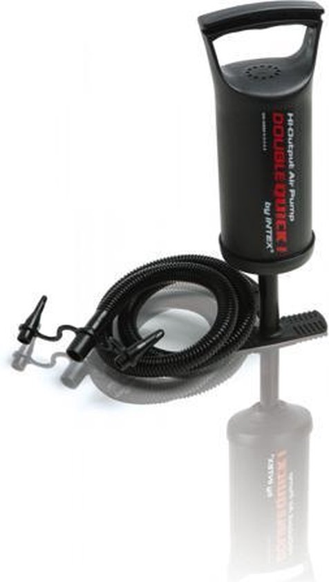 Intex handpomp Double Quick zwart 29 centimeter van Intex