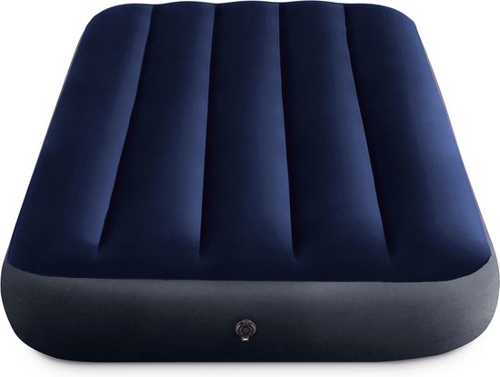 INTEX - Luchtbed - 1 persoons - 191x76x25 cm - blauw van Intex
