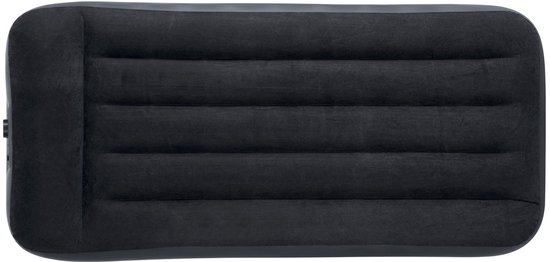 Intex Luchtbed 1-persoons met ingebouwde Pomp 99x191x42cm van Merkloos