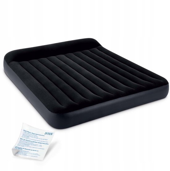 Intex Luchtbed King 203x183x25cm met versterkt Kussen - Comfortabel slapen van Merkloos