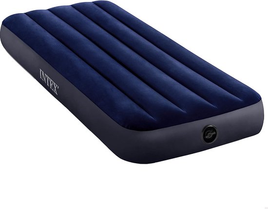 INTEX - luchtmatras - luchtbed - 191x76x25 cm - luchtbed 1 persoons - opblaasbaar matras - camping matras - comfortabel slapen - multifunctioneel matras - kampeeruitrusting - Intex product van Merkloos