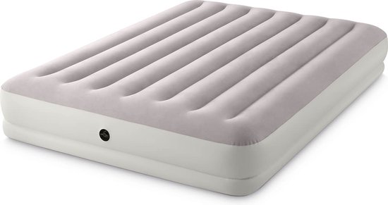 Intex Prestige Mid-Rise luchtbed met USB pomp tweepersoons van Intex